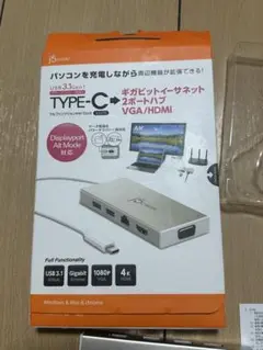 j5create USB-C マルチポートアダプター JCD376