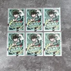 ‼️お盆セール‼️ 僕のヒーローアカデミア ネオンコレクション 緑谷出久 6枚