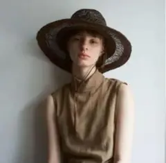 KIJIMA TAKAYUKI　21ss 麦わら帽子　紐付き　BRW