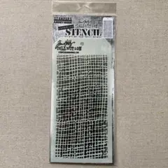 【新品】ティムホルツ ステンシル 4.125x8.5インチ (Burlap)