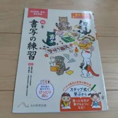 書写の練習 4年生