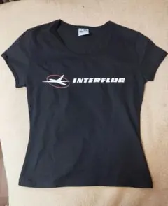 未使用◉ INTERFLUG/インターフルグ Tシャツ Sサイズ ドイツ