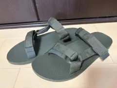Teva テバ　ユニバーサル　スライド　サンダル オリーブグリーン