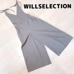 WILLSELECTION 2wayサロペット カーキ