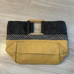 ハンドル付き　カゴバッグク