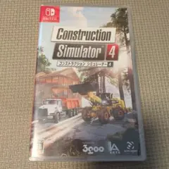 Switch コンストラクション シミュレーター 4　未開封品