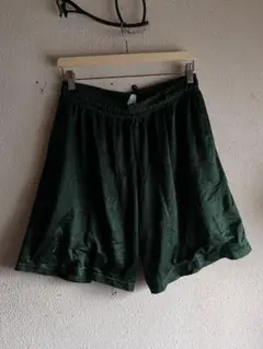 90s ラッセルアスレチック　グッドレギュラー　グリーン　メッシュ　ショーツ　緑