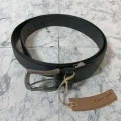 【未使用】Curve Belt ベルト ブラック レザー 日本製
