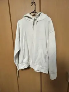ホワイト Mサイズ パーカー
