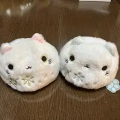 雪ねこだんご　　冬　2体セット