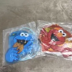 [新品] USJ チケットホルダー エルモ/クッキーモンスター
