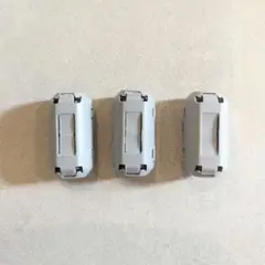 フェライトコアリング 3.5mm 3個　ケーブルクリップ