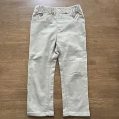 パンツ 120 クリーム色 ズボン