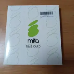 ミタ　タイムカード100枚