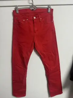 ROCKSTAR スキニーパンツ レッド
