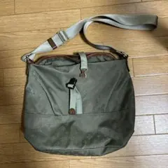 ラシットショルダーバッグ カーキ