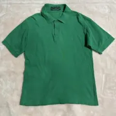 【レア】90s フレッドペリー　イングランド製　ポロシャツ　グリーン　サイズM