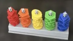 ASCO Shapes and Colours 知育玩具 50個　箱無し