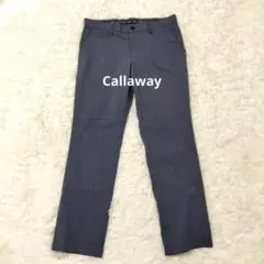 Callawayキャロウェイブルーグレー ゴルフパンツサイズL秋春