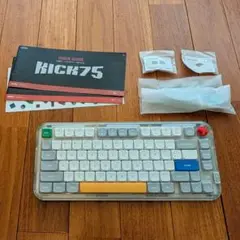 NuPhy Kick75 / Low / QMK & VIA / Sliver