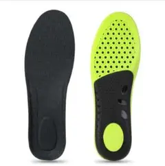 通気性インソール ブラック/ライム 25.0-25.5cm/10.4インチ