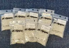 丸小グラスビーズクリスタル銀引10g✖️8袋