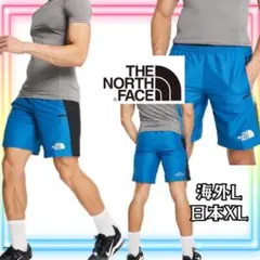 新品 The North Face トレーニングマウンテン ショーツ ブルー