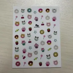 ドーナツ ネイルシール