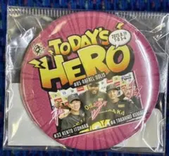 TODAY'S HERO8/19缶バッチドリス投手・糸原選手・熊谷選手