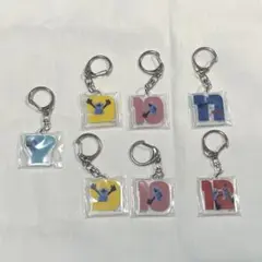パペットスンスン　ナンバーアクリルキーホルダー　7,9×2,10×2,11,12