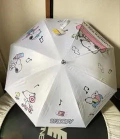 スヌーピー 晴雨兼用長傘 ブラックコーティング UVカット　残り1点のみ