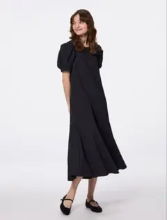 GU ボリュームスリーブワンピース Mサイズ