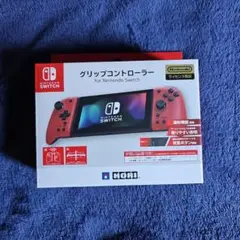 新品 HORI スイッチ グリップコントローラー レッド
