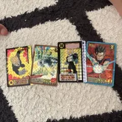 カードダス　キラ　508 カードダス ドラゴンボールZ 孫悟空　４枚　まとめ売り