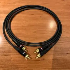 LINN SILVER RCAケーブル　ペア　2mx2本 Linn Analogue Silver RCA Cables; 1.2m Pair Interconnects