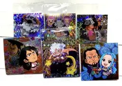 ワンピース シール ウエハース12 ルフィ ニカ 等 計6枚セット