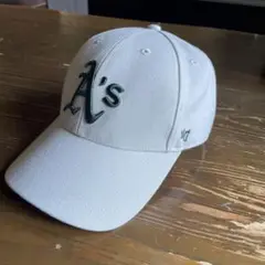 47 Brand MVPオークランドアスレチックスMLBキャップクリーニング済み