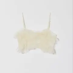 TULLE ASYMMETRY FRILL CAMISOLE Eaphi