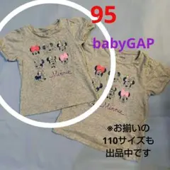 （95）babyGAP ミニーマウス　Tシャツ