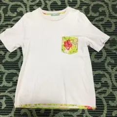 nano フラワーポケット Tシャツ