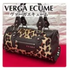 美品 VIRGAEcume ヴァーガエキューム 豹柄 バッグ