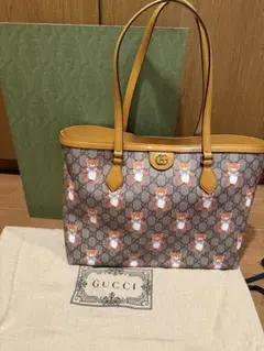GUCCI中古★EXO-KAI x Gucci 限定品 バケットバッグ 巾着バッグ 100% Authentic GUCCI x KAI Bucket Hat 🧸 “Limited Edition