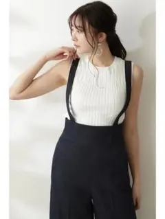 【Jill Stuart】ノースリーブ トップス・オフホワイト