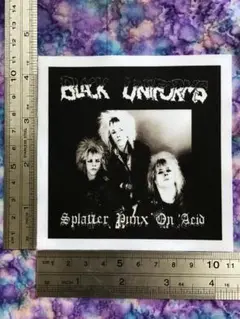 布パッチ BLACK UNIFORMS Metalpunk Hardcore