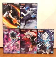 HUNTER×HUNTER Vibration Stars　フィギュア５点セット