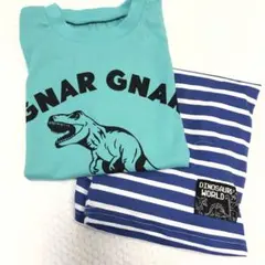 breeze 恐竜プリント パジャマセット 130 新品