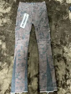 値下げ可　 VALABASAS バラバサス　カモ　フレア