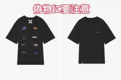 MAISON KITSUNE × ADER ERROR Tシャツ　黒　サイズ1