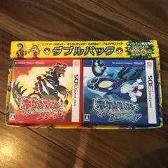 【未開封品】 ポケットモンスター オメガルビー アルファサファイア ダブルパック ポケットモンスターオメガルビー・ポケットモンスターアルファ
