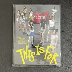 TWICE THIS IS FOR アルバム